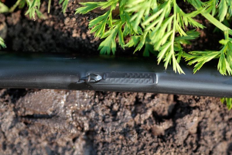 Крапельна стрічка Presto-PS емітерна 3D Tube крапельниці через 20 см витрата 2.7 л/год, довжина 500 м 3D-20-500 фото