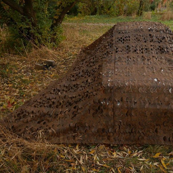 Сітка для маскування 8х10м для позашляховика та танка , велика маскувальна сіть для безсніжної зими хиж8х10 фото
