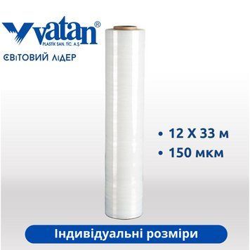 Пленка тепличная 150 мкм 12 &times; 33 м, 36 месяцев стабилизации Vatan для теплиц ВАТ36Т150Ш12Д33 фото