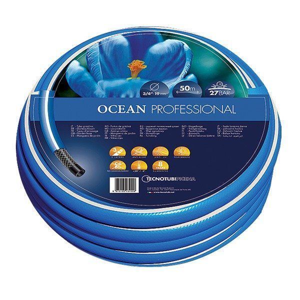 Шланг садовий Tecnotubi Ocean для поливу діаметр 1/2 дюйма, довжина 20 м (OC 1/2 20) OC 1/2 20 фото