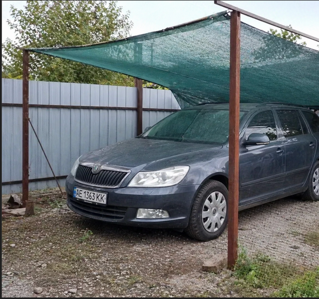 Затіняюча сітка 95% 4&times;6 м посилена з люверсами для тіні (тіньова) СЗППЛ0021 фото